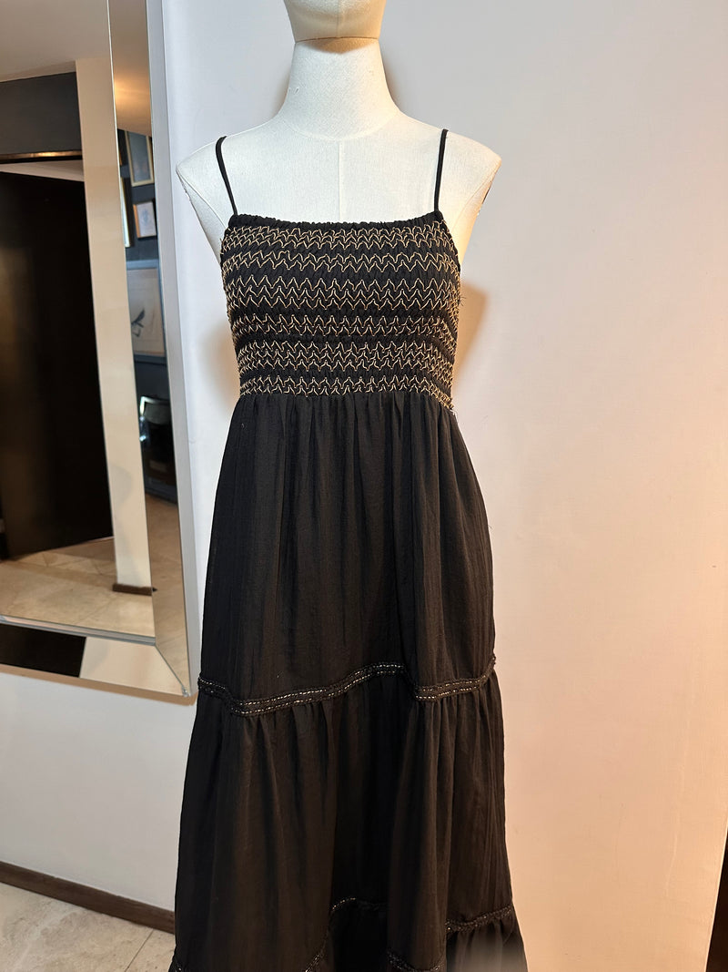 Vestido tirantes negro