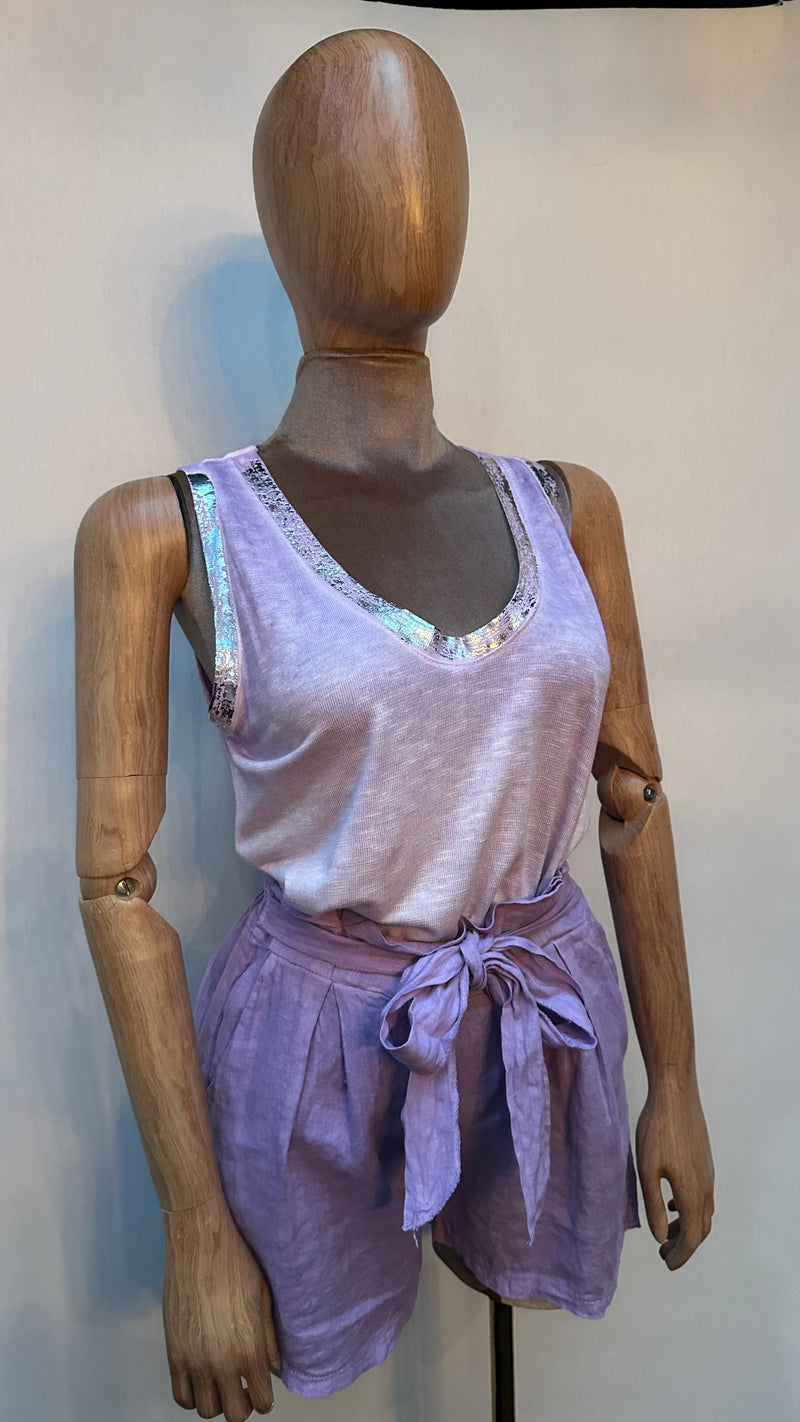 TRAJE LINO SHORT