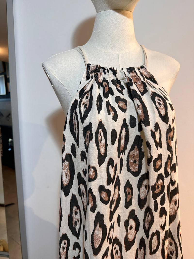 Vestido animal print