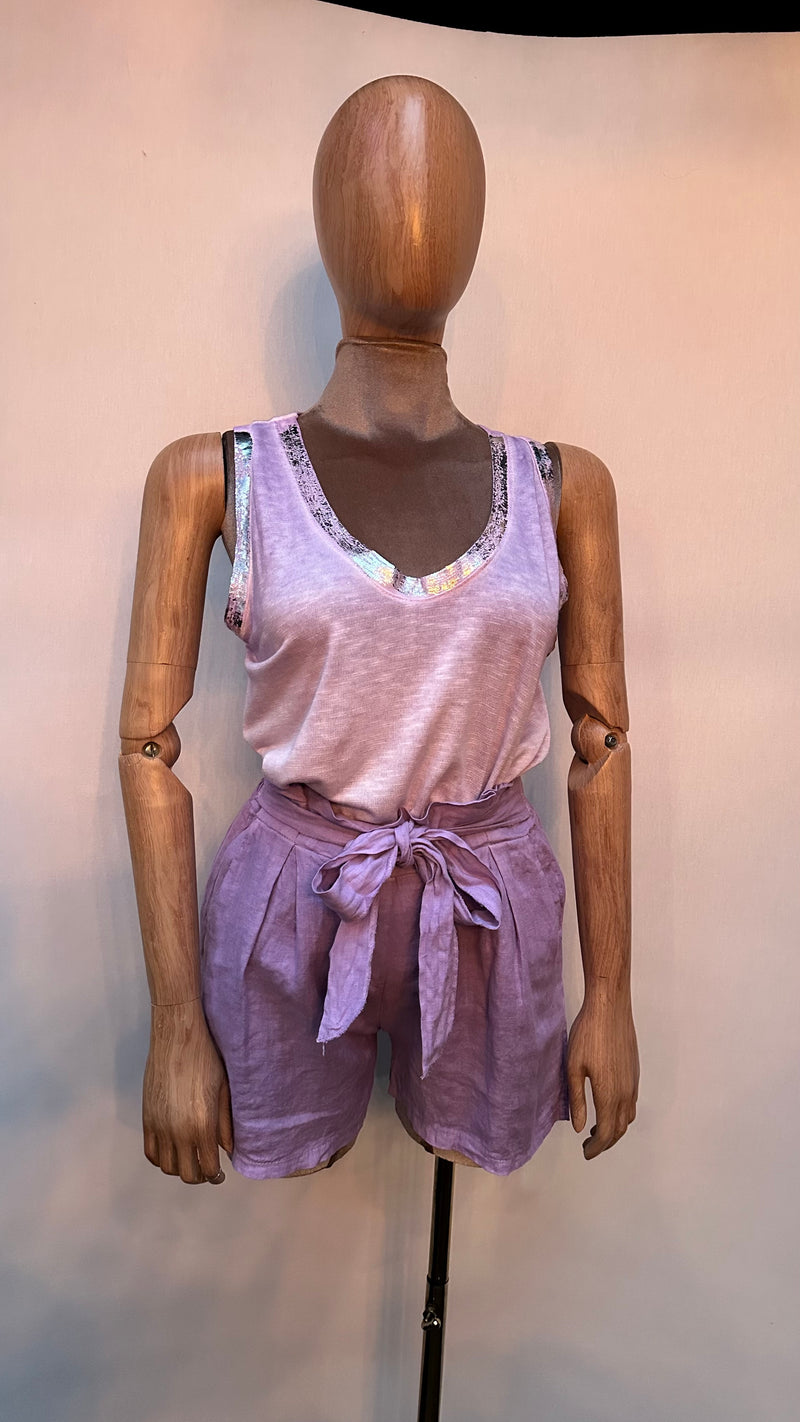 TRAJE LINO SHORT