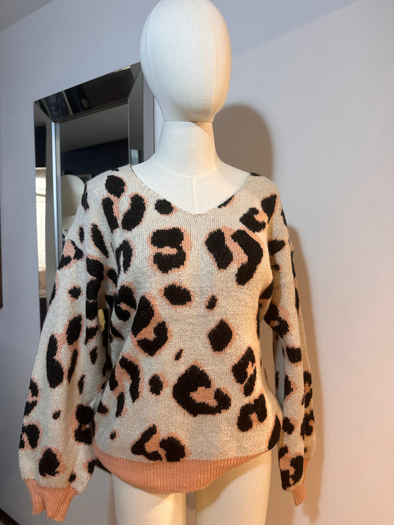 Sueter animal print