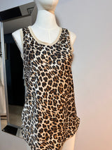 Blusa animal print seda