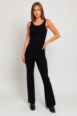 Jumpsuit tejido negro