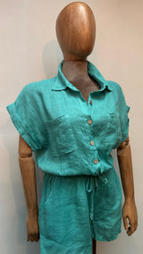 Jumpsuit short lino