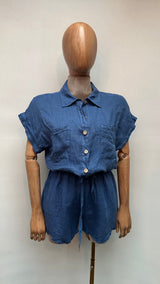 Jumpsuit short lino