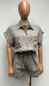 Jumpsuit short lino