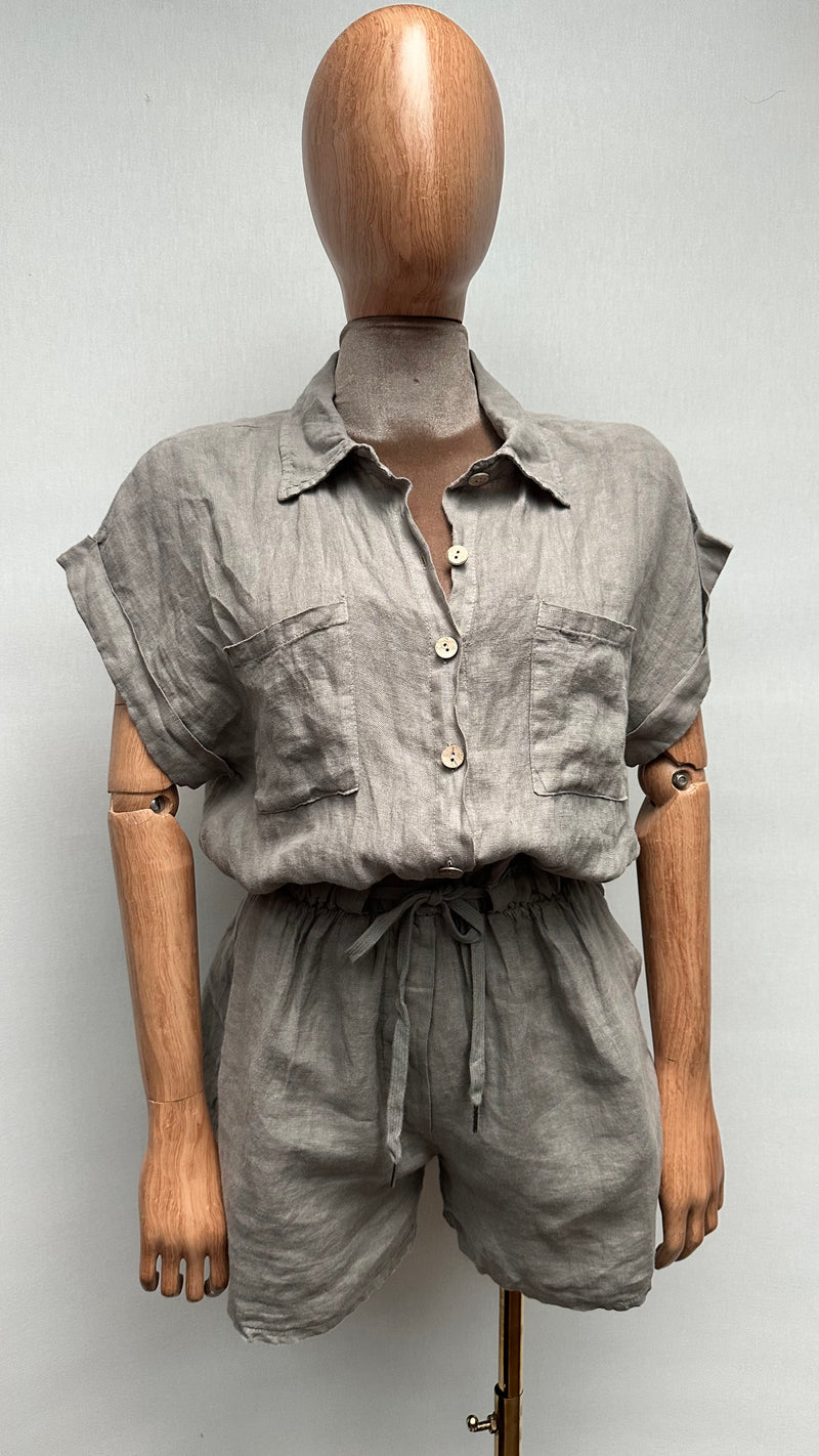 Jumpsuit short lino