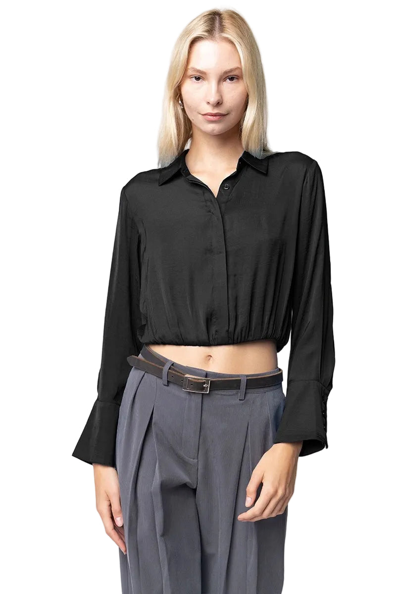 Camisa Seda Corta
