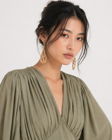 Vestido olanes verde