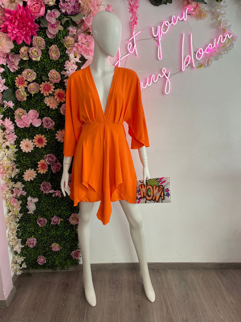 Vestido Olanes Naranja